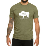 American Bison-Love it Respect it Protect it - Men's T-shirt