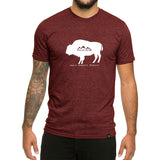 American Bison-Love it Respect it Protect it - Men's T-shirt