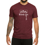 Climb On design- Men's T-shirt