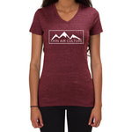 Thin Air Culture design - Ladies V-Neck T-shirt
