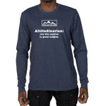 Men's Long Sleeve T-shirt - Altitudinarian design