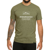Altitudinarian design - Men's T-shirt