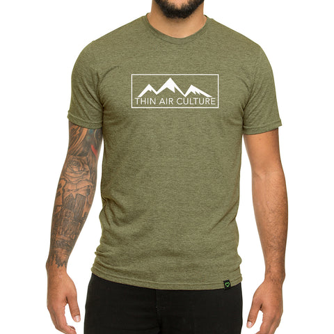 Thin Air Culture logo design - Men's T-Shirt